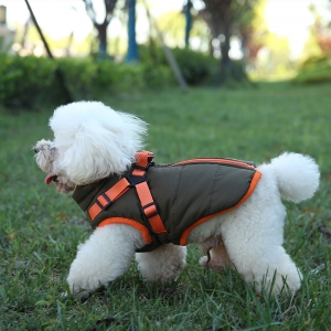 Chest and back integrated small and medium-sized dog Clothes